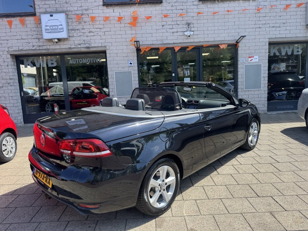 Volkswagen Eos 2.0 TSI Highline Automaat Leer 2 TONE, Gebruikt, 4 cilinders, 4 stoelen, Zwart