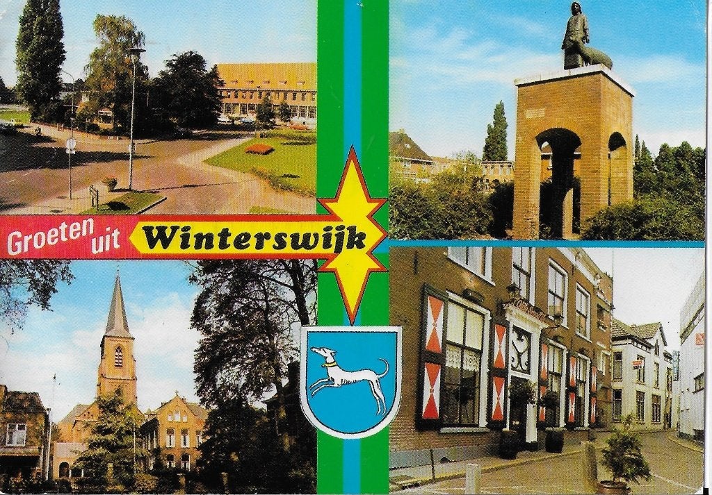Ch170 gelopen ansichtkaart winterswijk, Ophalen of Verzenden, Voor 1920, Gelopen, Gelderland