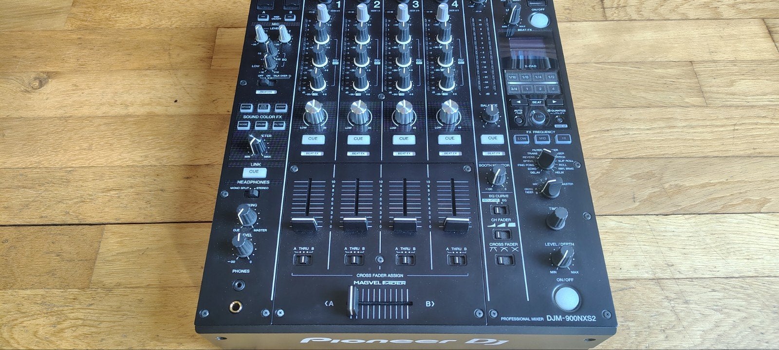 djm 900 nxs2 pioneer dj mixer nieuwstaat, Ophalen, Zo goed als nieuw, Minder dan 5 kanalen