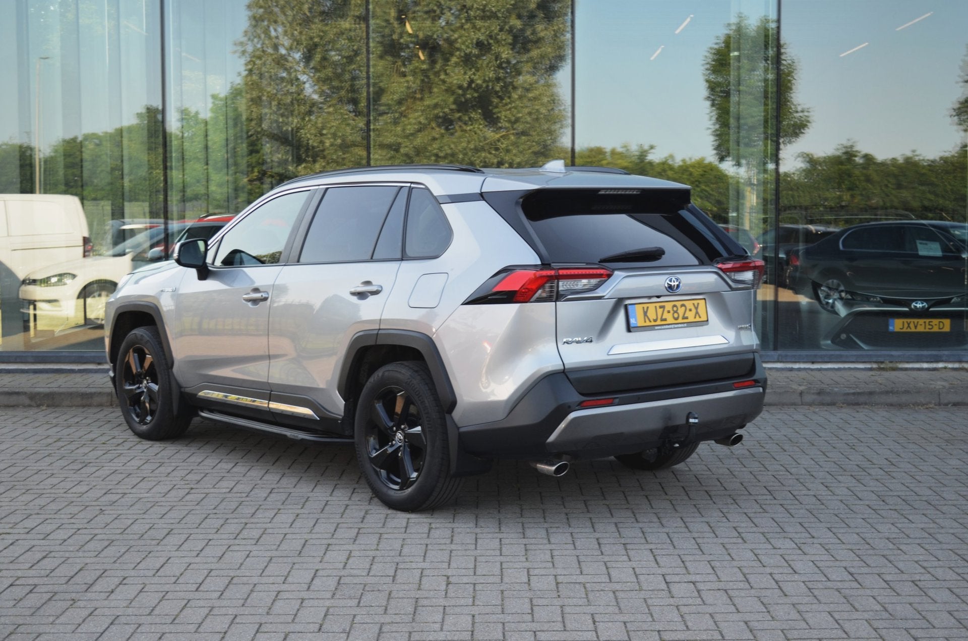 Toyota RAV4 2.5 Hybrid Dynamic | Camera | Navi | Trekhaak |, Stof, Gebruikt, 2487 cc, Bedrijf