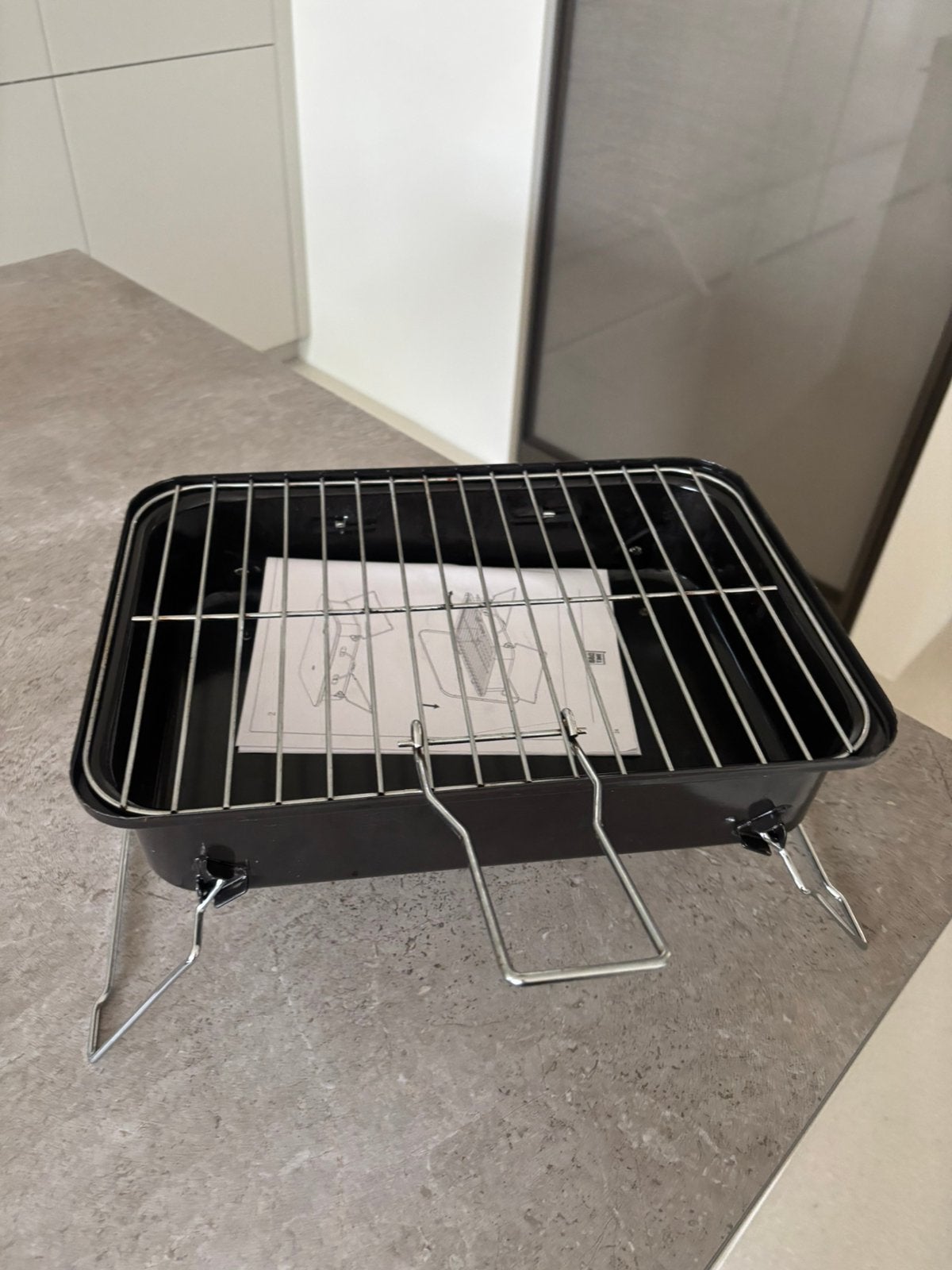Draagbare bbq/barecue, Tuin en Terras, Ophalen