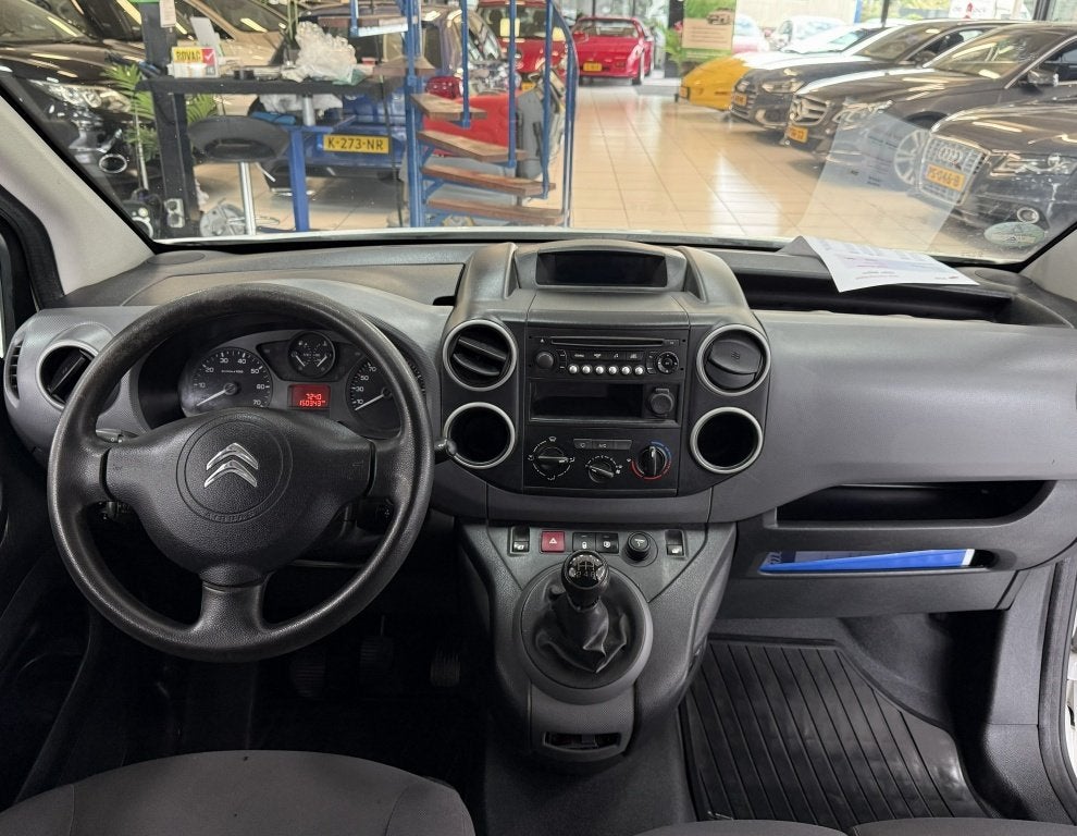 Citroën Berlingo 1.6 BlueHDI Airco NAP OOK S AVONDS GEOPEND, Stof, Gebruikt, Euro 6, 4 cilinders