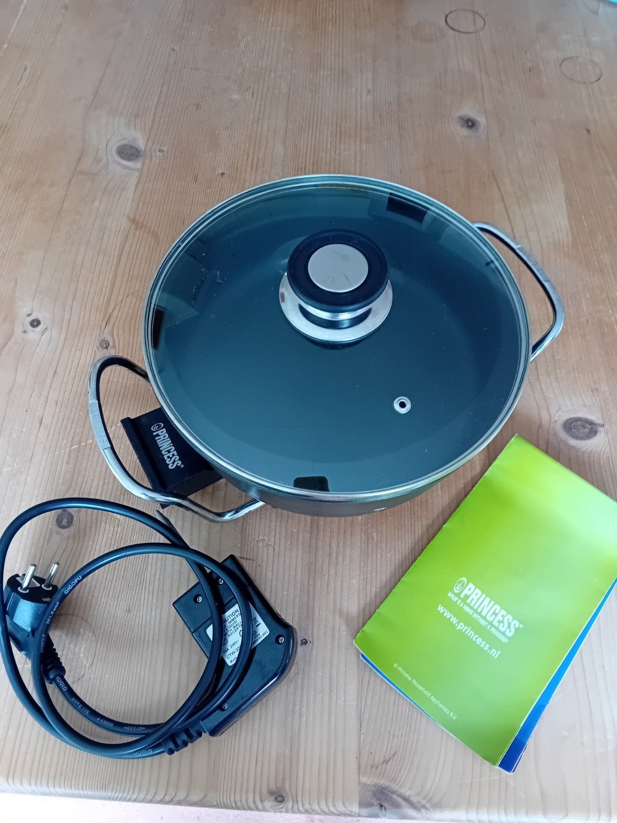 electrische pan Princess, Ophalen, Zo goed als nieuw, Overige materialen