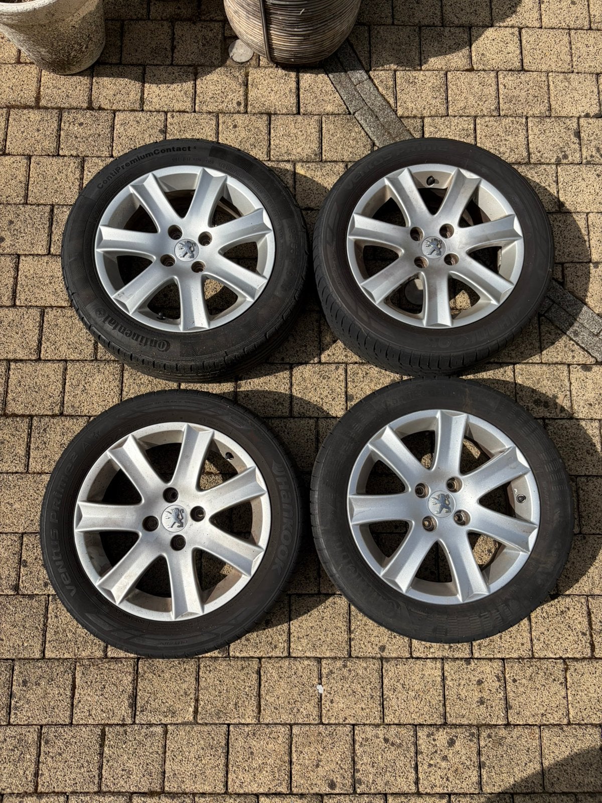 16 inch Wielset / Velgen Peugeot, Ophalen, Gebruikt, Peugeot
