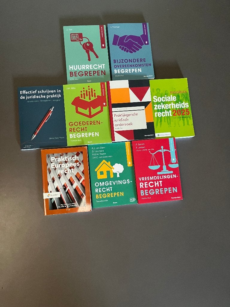 Studieboeken voor HBO rechten (Windesheim), Gelezen, Diverse auteurs, Alpha, HBO