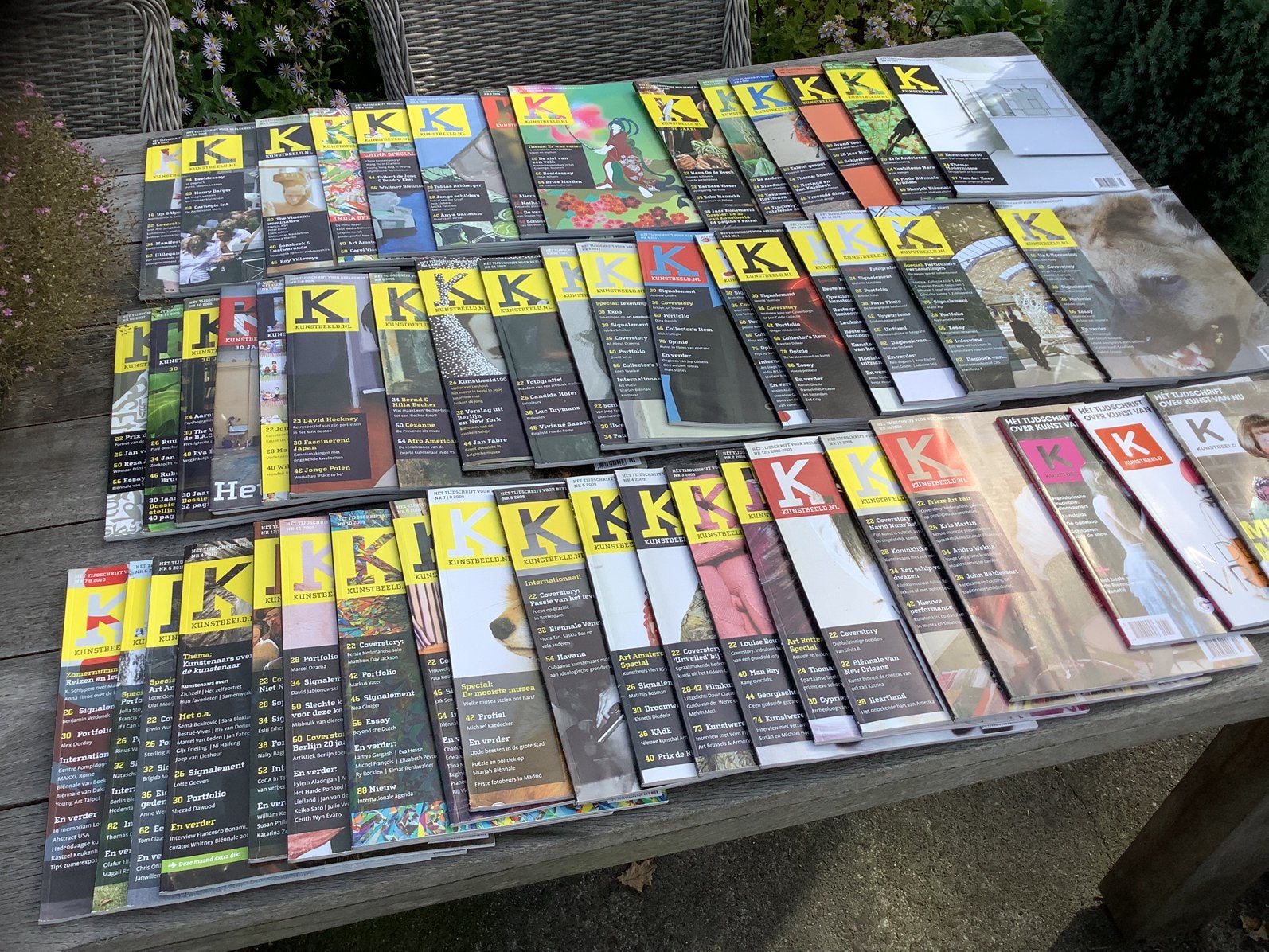 54 tijdschriften "Kunstbeeld ", Ophalen, Gelezen, Overige typen
