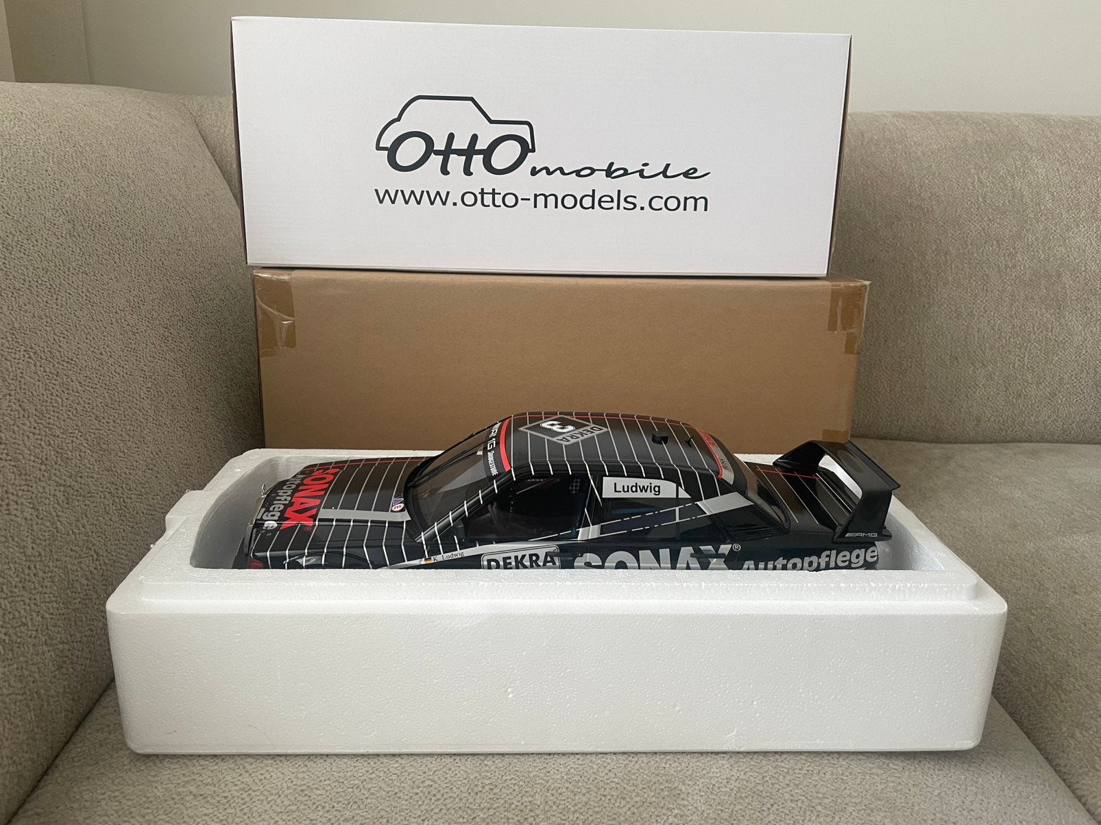 Ottomobile Mercedes-Benz 190 EVO 2 DTM G062 1/12, Ophalen of Verzenden, Nieuw, Auto