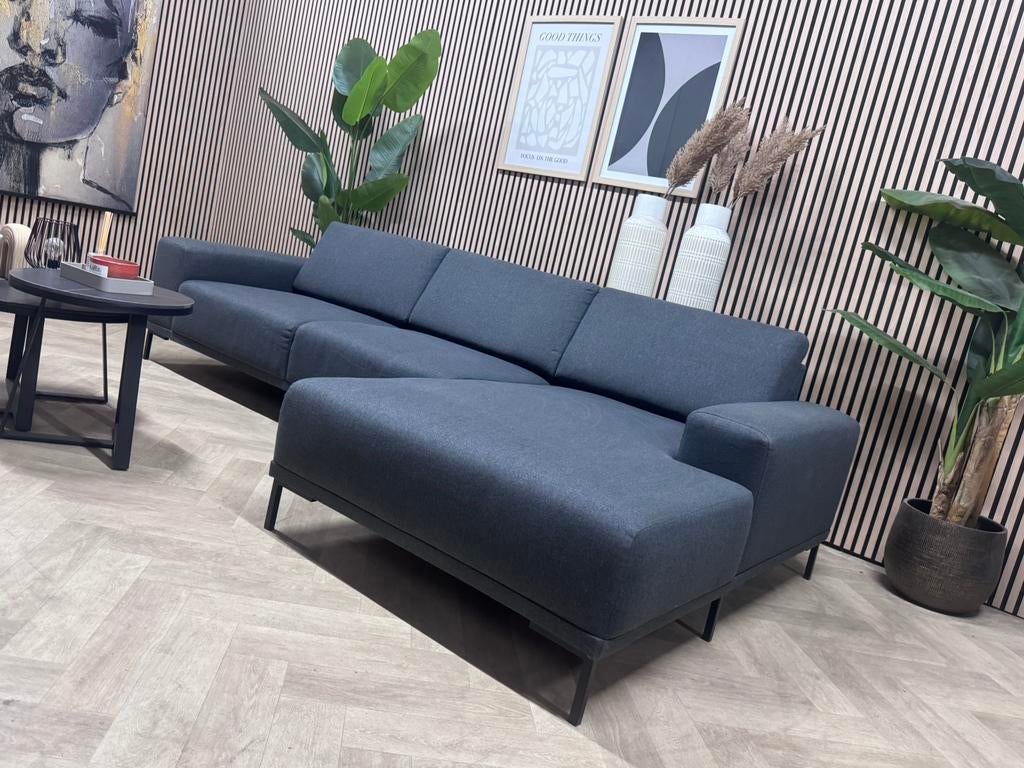 ZGAN Pronto Hoekbank - Donkergrijs - 290 x 155, Huis en Inrichting, Banken | Bankstellen, 250 tot 300 cm, -, Hoekbank, Ophalen of Verzenden