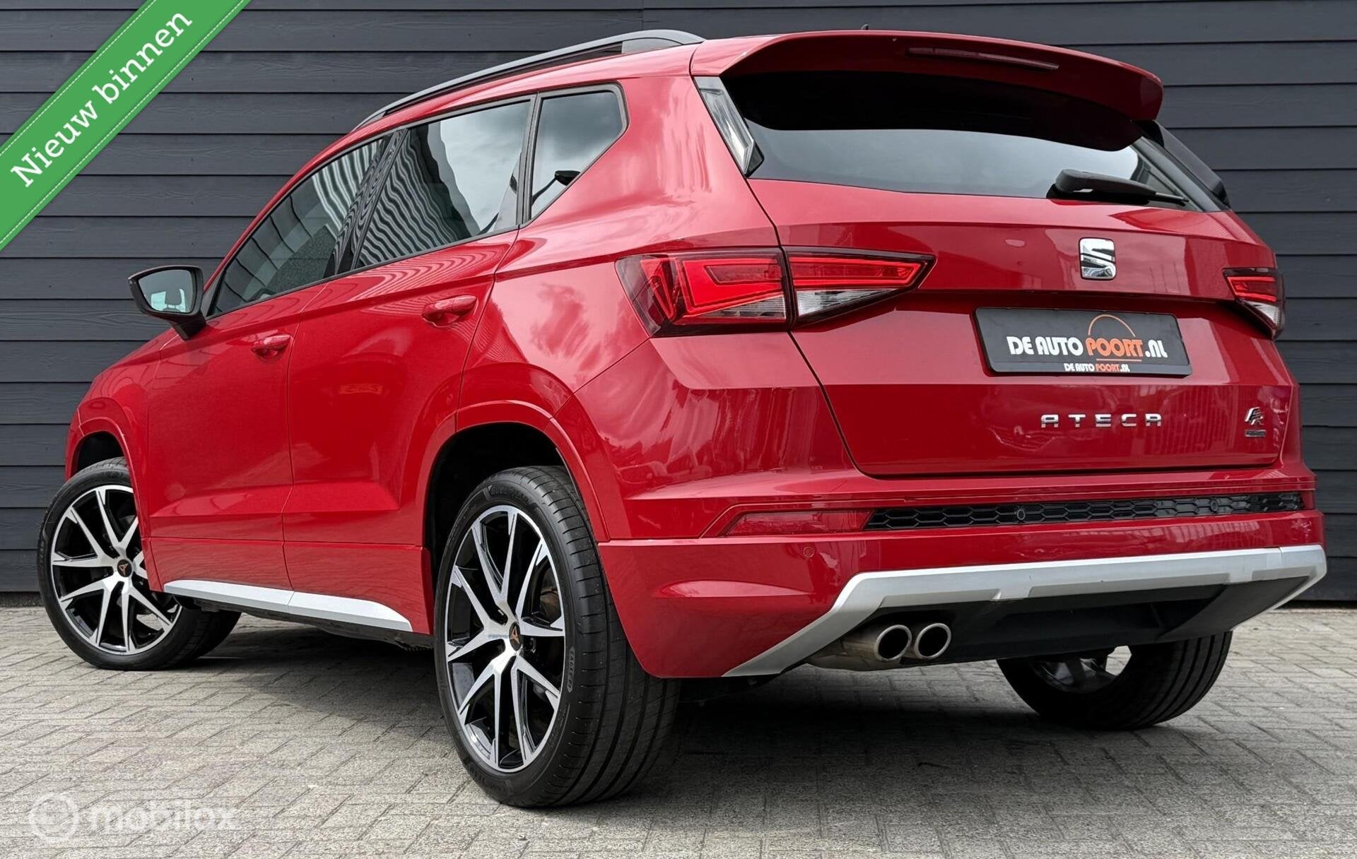 Seat Ateca 2.0 EcoTSI FR 4DRIVE DSG Clima/PDC/LED/Winterpakk, Auto's, Seat, Automaat, Ateca, Bedrijf, Vierwielaandrijving