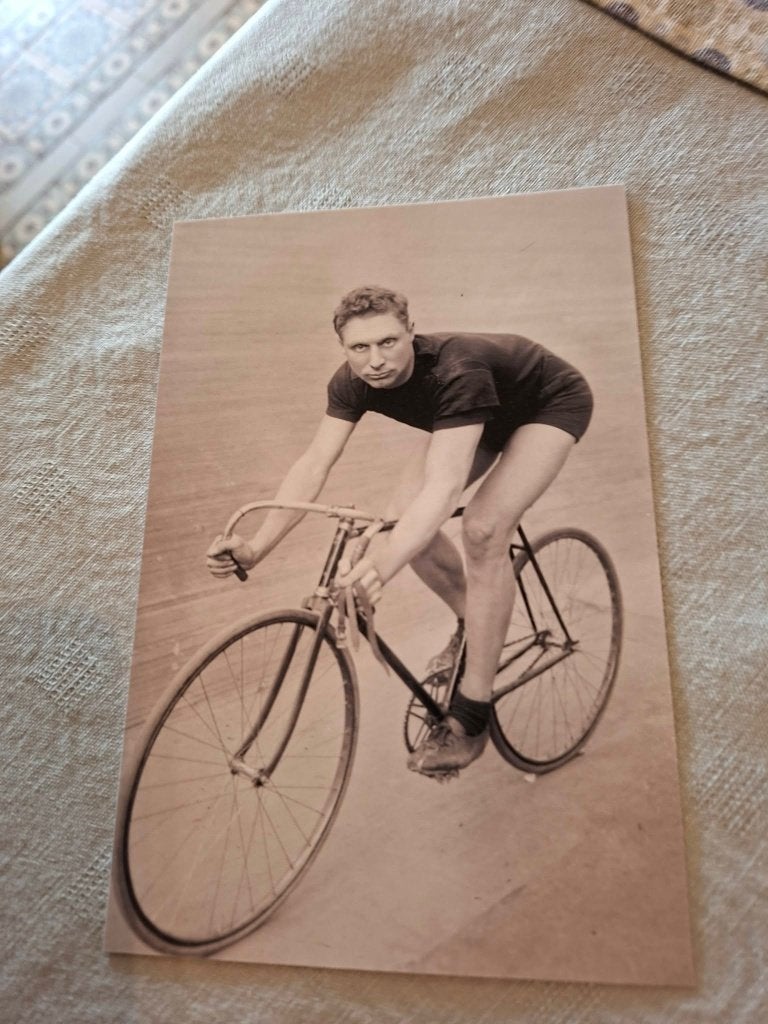 Foto (Repro) Piet Moeskops / 1919, Ophalen of Verzenden, Zo goed als nieuw, Overige sporten, Poster, Plaatje of Sticker