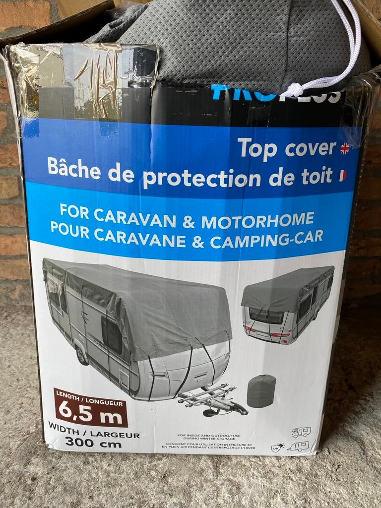 Nieuwe caravan/camper dakhoes, Ophalen, Nieuw