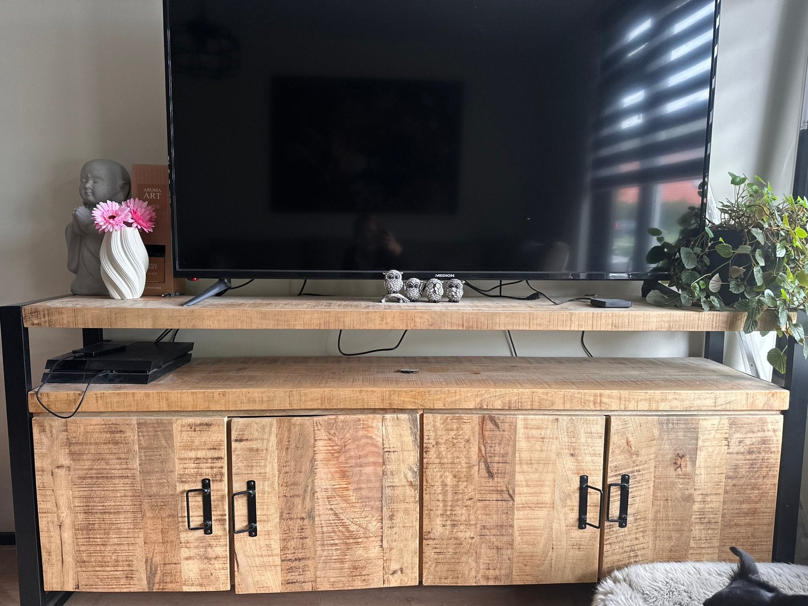 Kast mango hout, Ophalen, Zo goed als nieuw, 25 tot 50 cm, 50 tot 100 cm