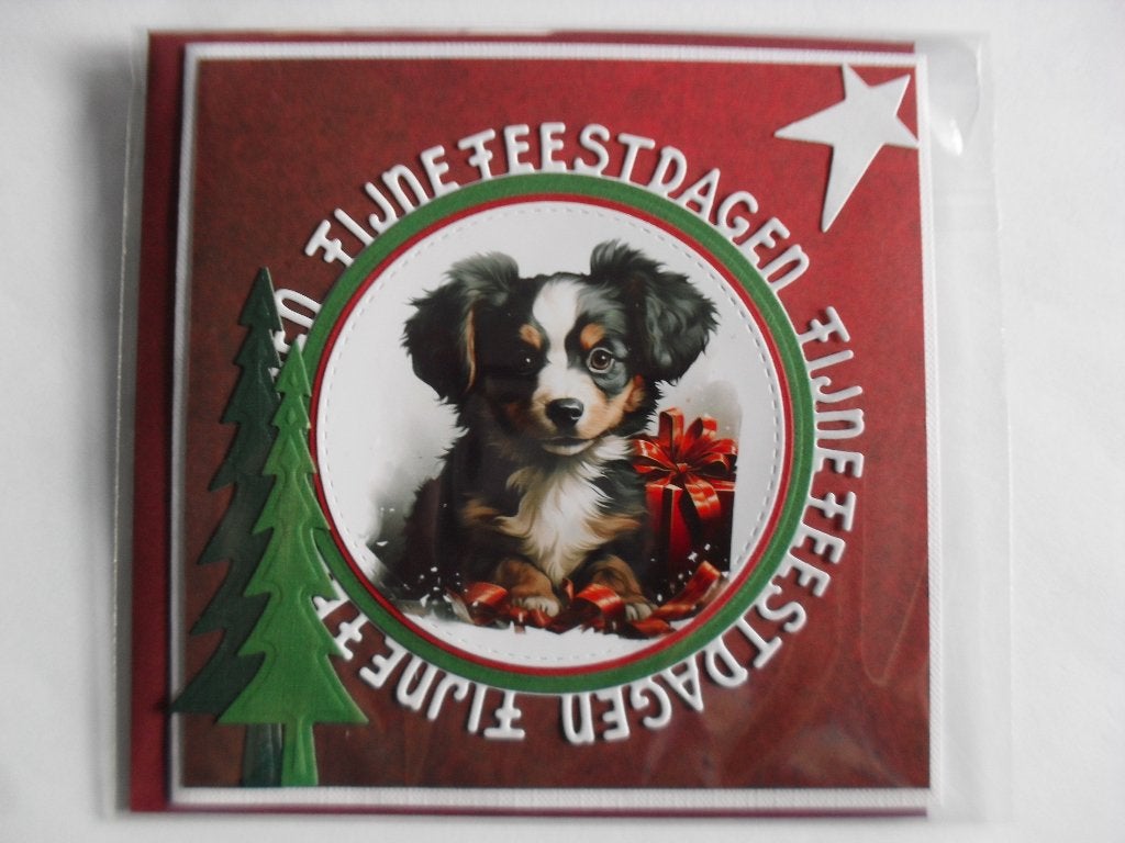 16 kerstkaart met envelop en verpakt, Ophalen of Verzenden, Nieuw, Kerst