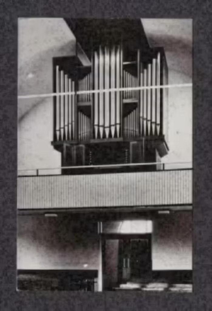 Klazienaveen Gereformeerde Kerk Orgel., Ophalen of Verzenden, 1960 tot 1980, Ongelopen, Drenthe