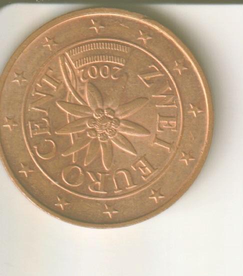 2 cent 2002 oostenrijk, Postzegels en Munten, Munten | Europa | Euromunten, Verzenden, Oostenrijk, 1 cent
