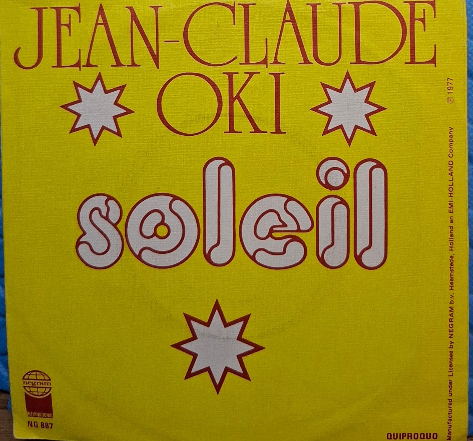 Jean-claude Oki - Soleil, Ophalen of Verzenden, Zo goed als nieuw, Nederlandstalig