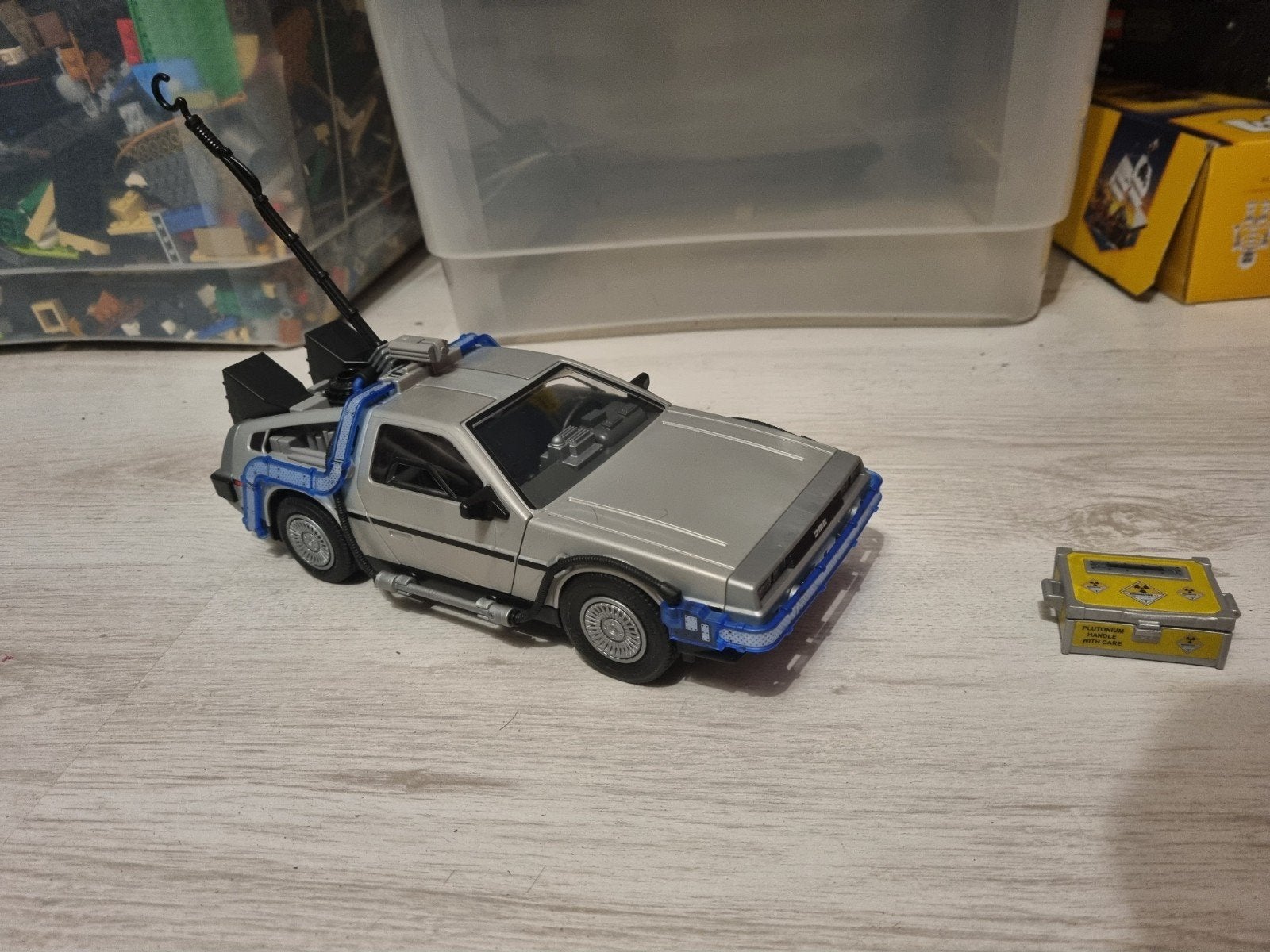 Playmobil Back To The Future Delorean, Complete set, Voertuig, Ophalen of Verzenden, Zo goed als nieuw