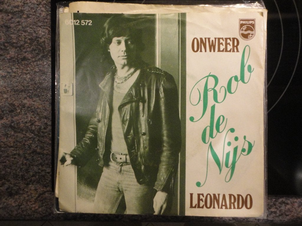 Rob de Nijs - Onweer NL 1975 FH, Cd's en Dvd's, Vinyl Singles, Gebruikt, Fotohoes, 7 inch, Single