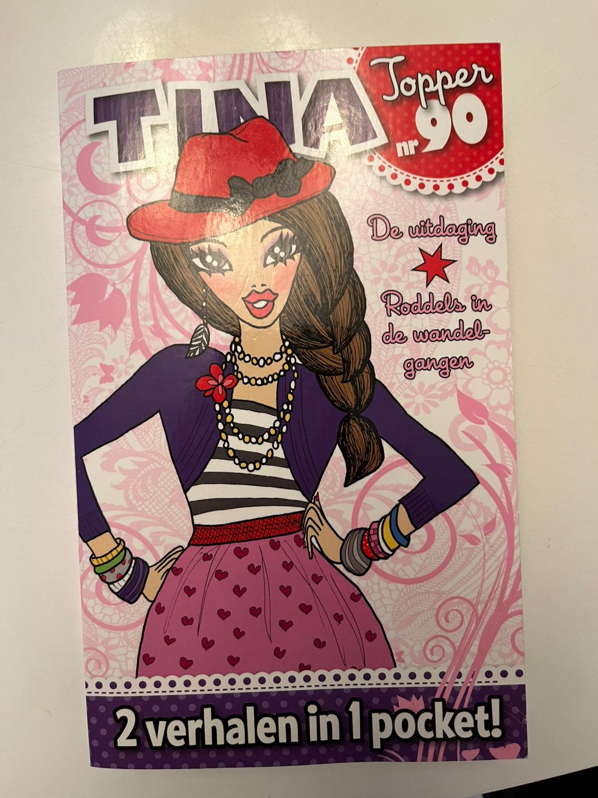 Tina Topper nr 90 dubbelverhaal, Gelezen, Jane B. Mason; Sarah Hines Stephens, Ophalen of Verzenden, Fictie
