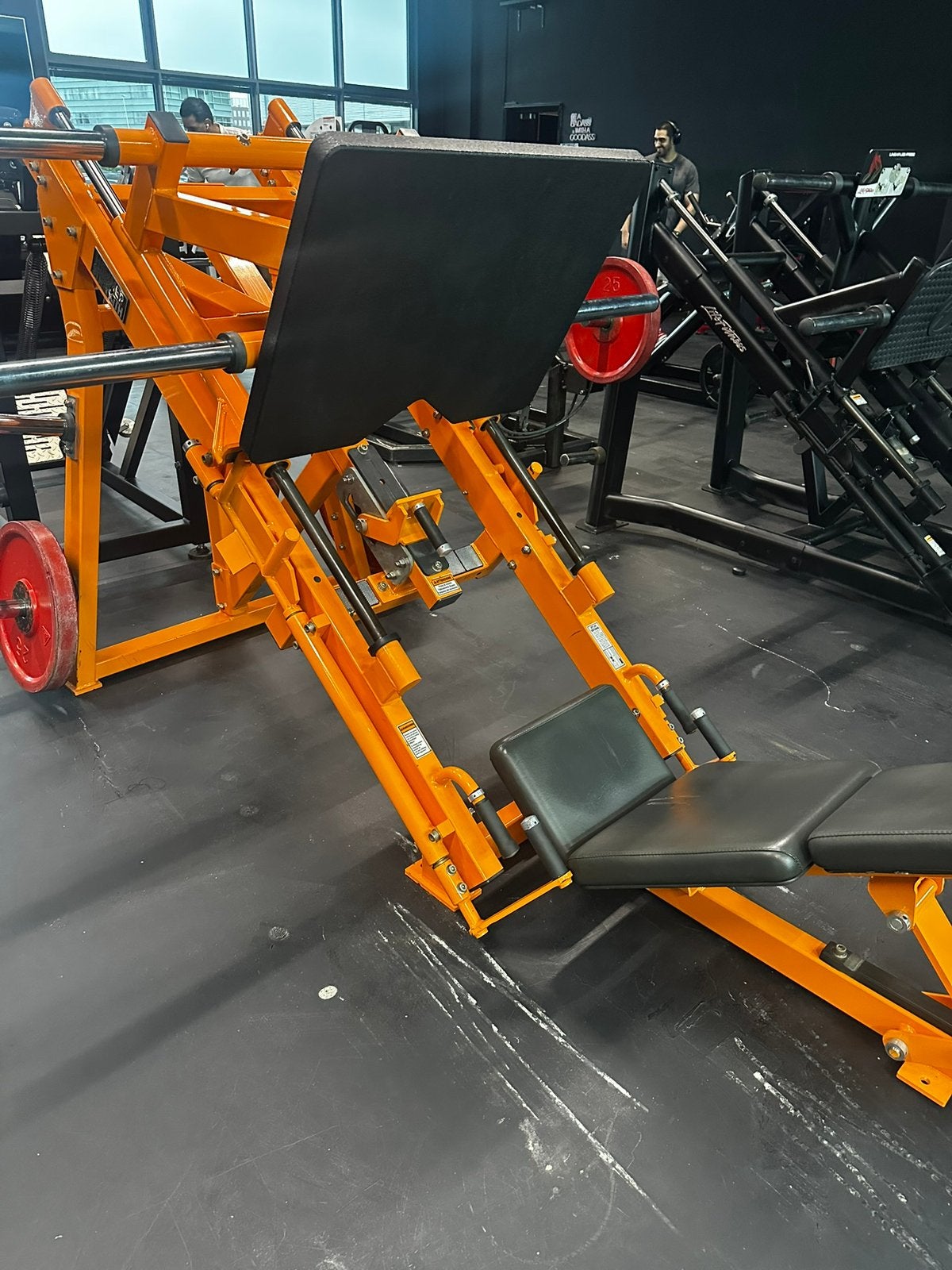 Hammer Strength Linear Legpress, Ophalen, Gebruikt, Krachtstation, Metaal