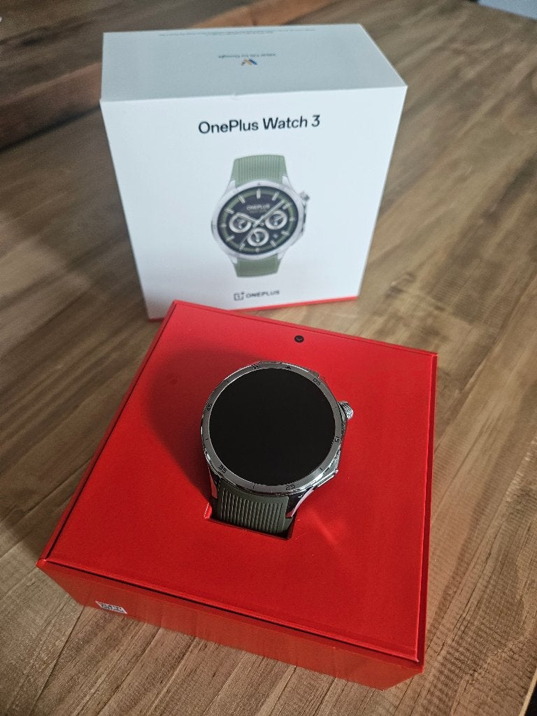Oneplus Watch 3 zilver, Sieraden, Tassen en Uiterlijk, Smartwatches, Ophalen of Verzenden, Zo goed als nieuw, Hoogte, OnePlus