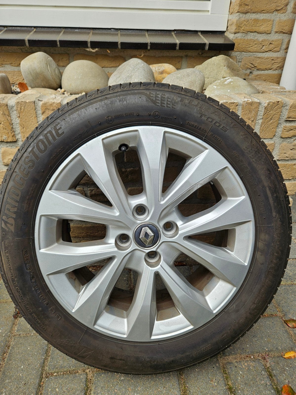 Nette originele licht metalen velgen Renault Clio, Ophalen