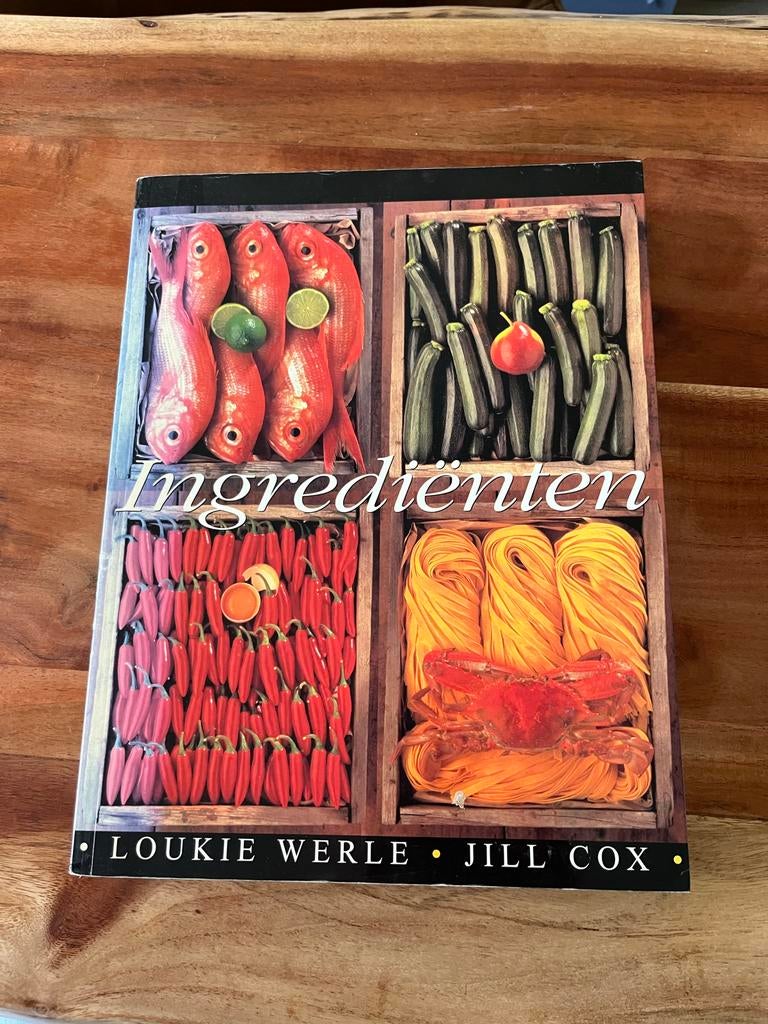 Ingrediënten kookboek, Ophalen of Verzenden, Gelezen, Overige gebieden, Overige typen