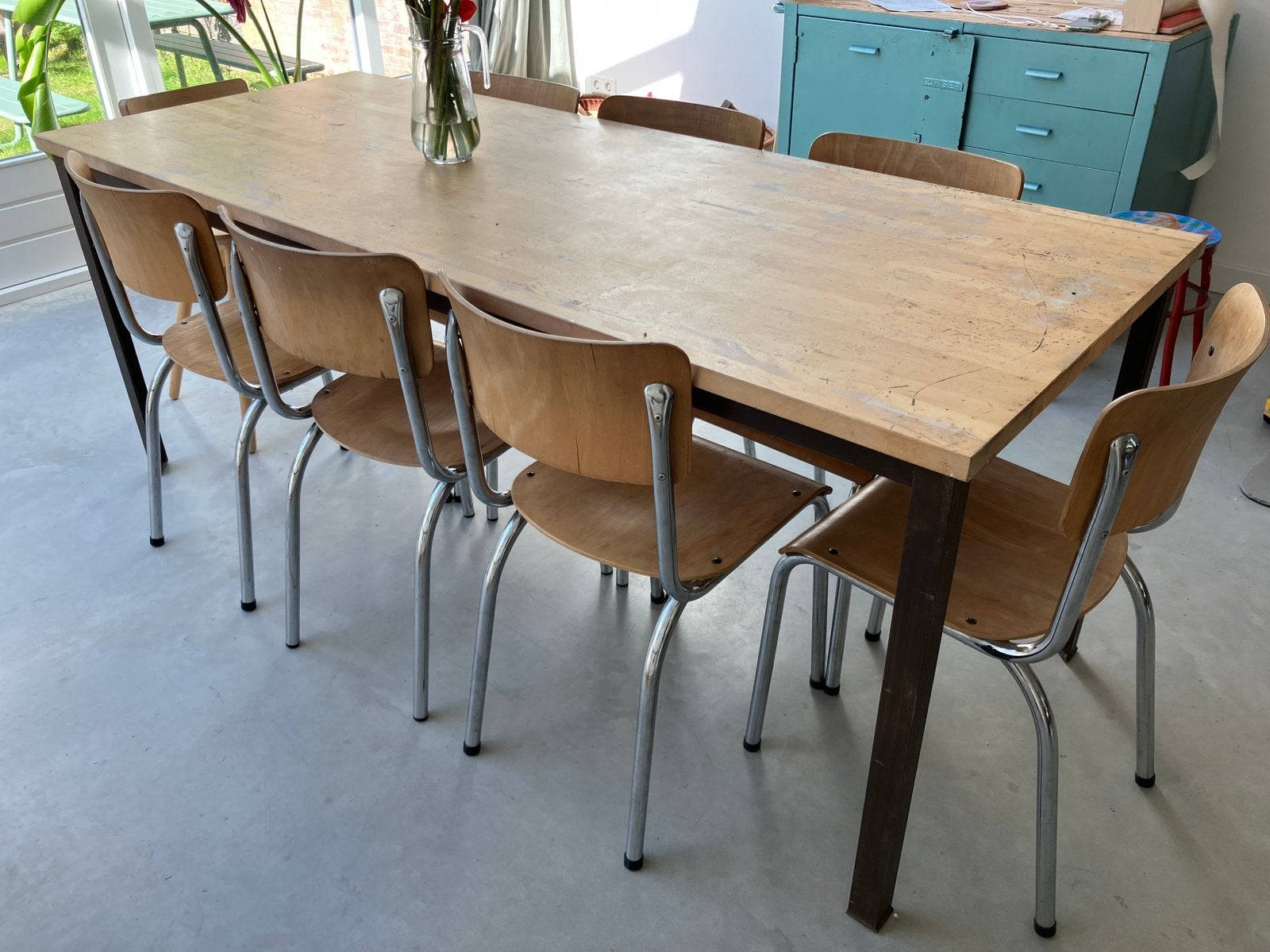 Eettafel, Ophalen, Gebruikt, Overige materialen, 50 tot 100 cm