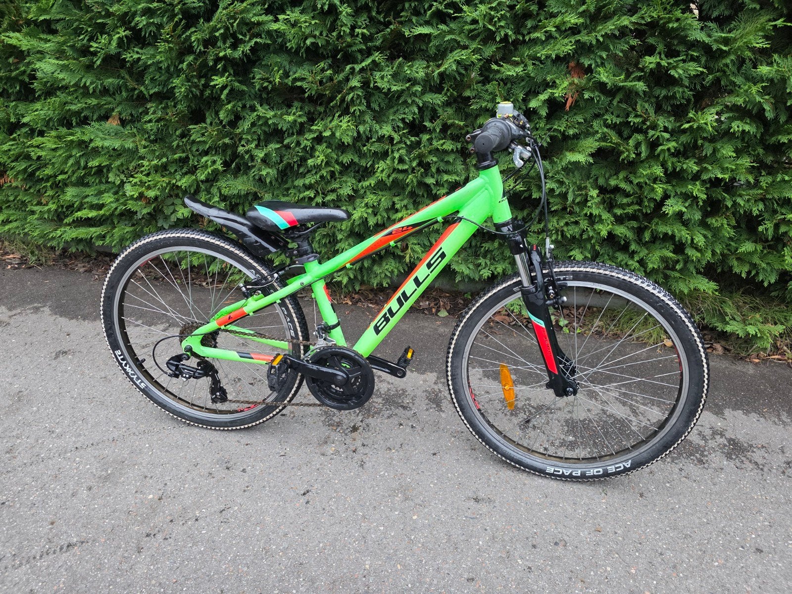 Bulls Tokee Jongensfiets 18 Versnellingen 24" inch, Ophalen, 24 inch, Velgrem, Versnellingen