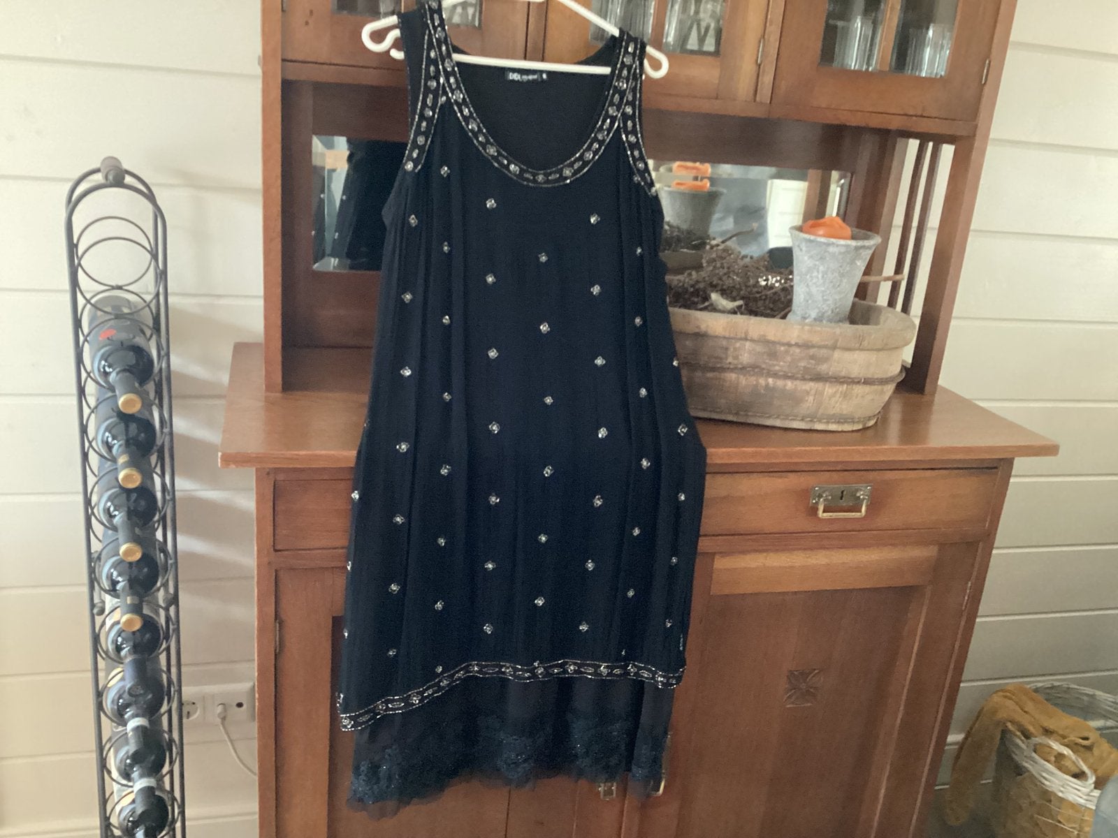 DIDI tuniek en slipdress zwart M KERST, Kleding | Dames, Maat 38/40 (M), Zwart, Ophalen of Verzenden, Zo goed als nieuw