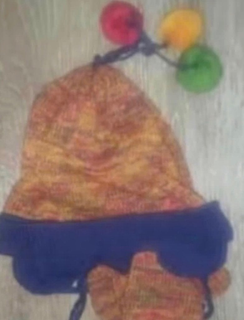 Wantjes en muts en sjaal voor een jongentje, Ophalen, Gebruikt, Maat 86, Jongetje