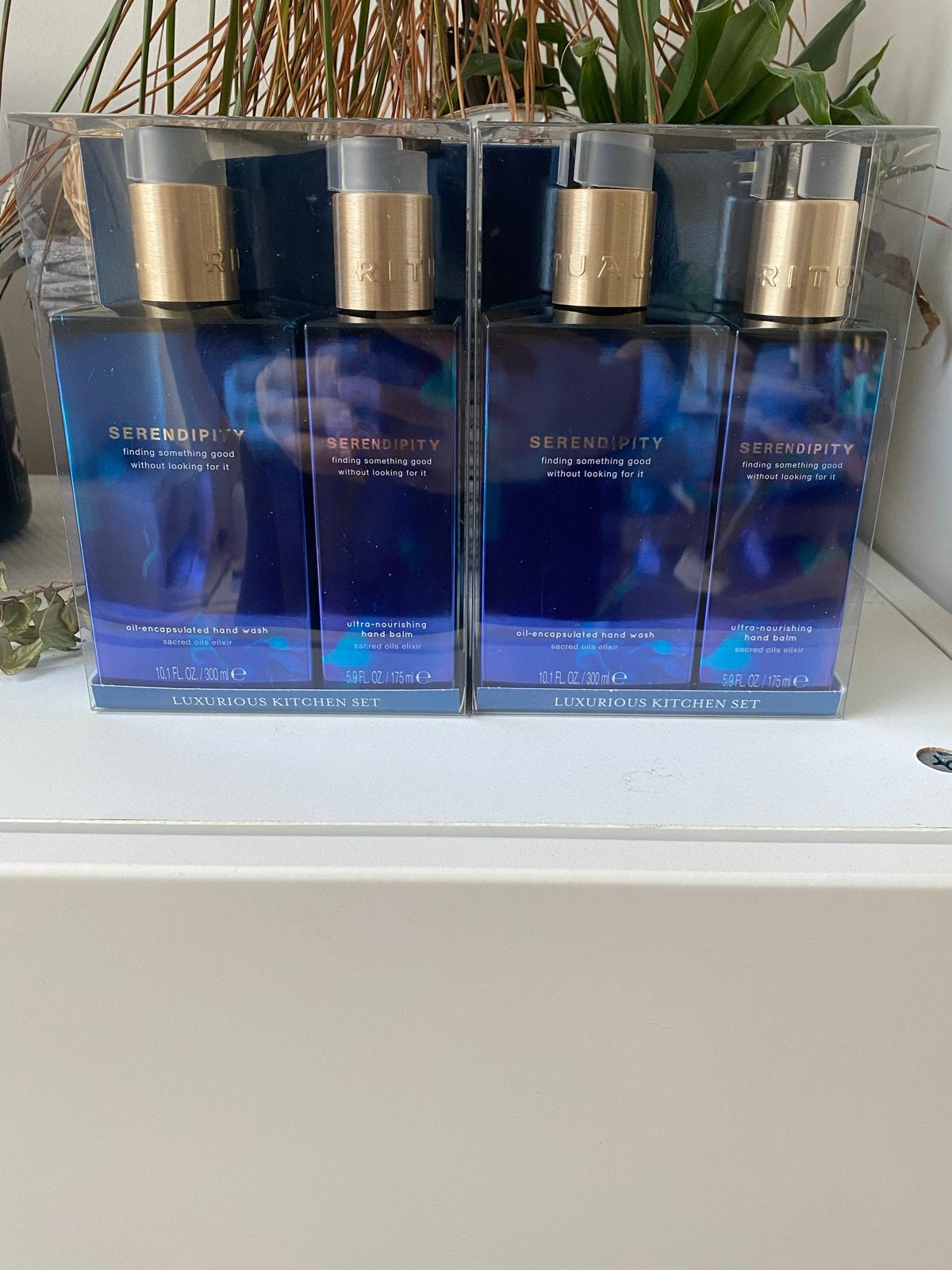 Rituals Serendipity keukenset/kitchen set handbalm&handzeep, Ophalen of Verzenden, Nieuw, Bad & Douche