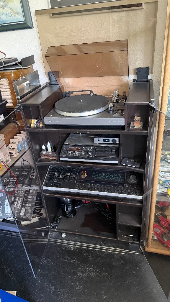 Philips pick-up 867, tunerversterker 752, cassettedeck N2511, Audio, Tv en Foto, Ophalen, Gebruikt, Losse componenten, Philips