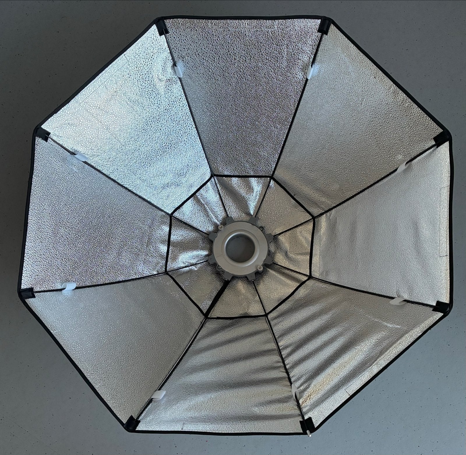Softbox met diffuser, diameter ca. 90cm, Overige merken, Belichting, Ophalen of Verzenden, Gebruikt