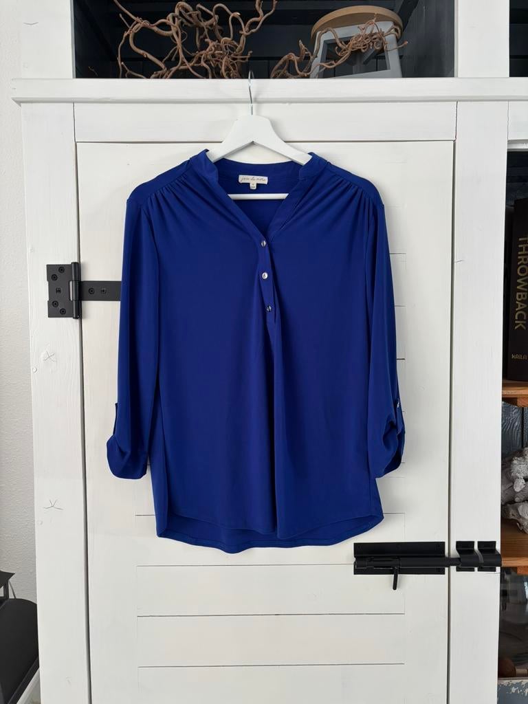 Joie de Vivre blouse M, Maat 38/40 (M), Blauw, Nieuw, Ophalen of Verzenden