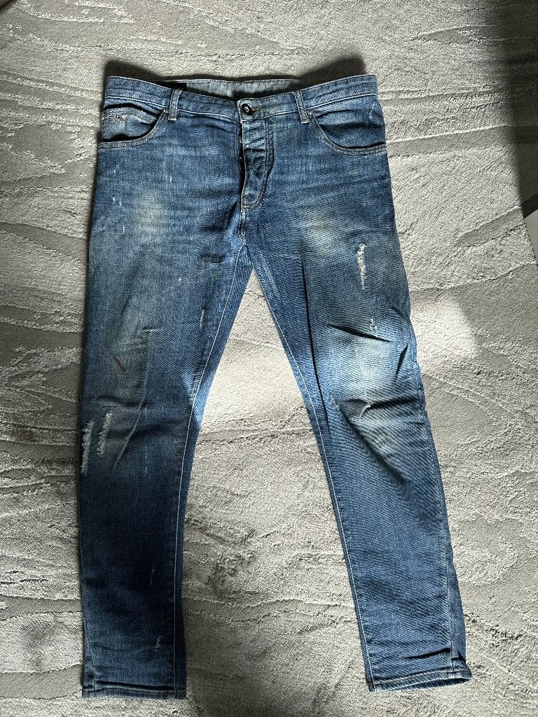 Armani Jeans Herenbroek – Maat 33/30, Kleding | Heren, Armani, Blauw, Ophalen of Verzenden, Zo goed als nieuw