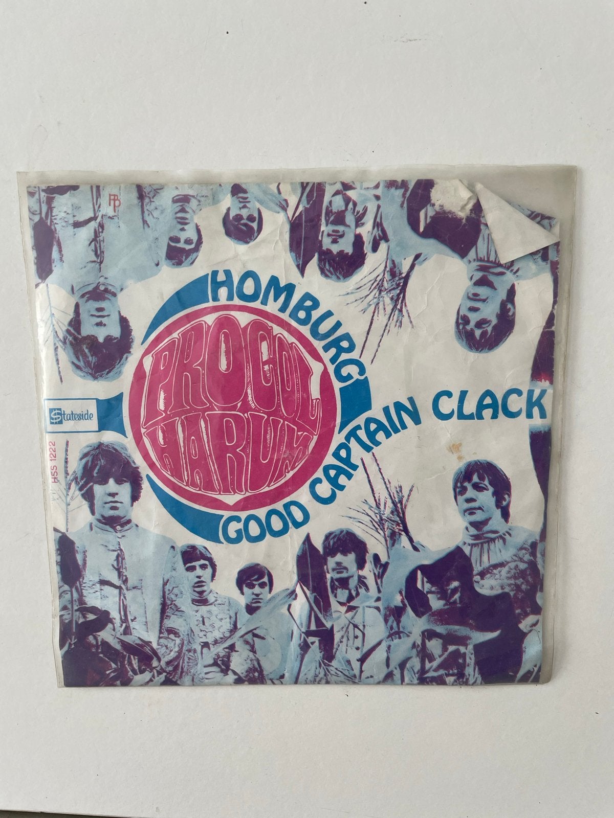 Procol Harum - Homburg / Good Captain Clack (Single), Gebruikt, Originele persing, 7 inch, Single