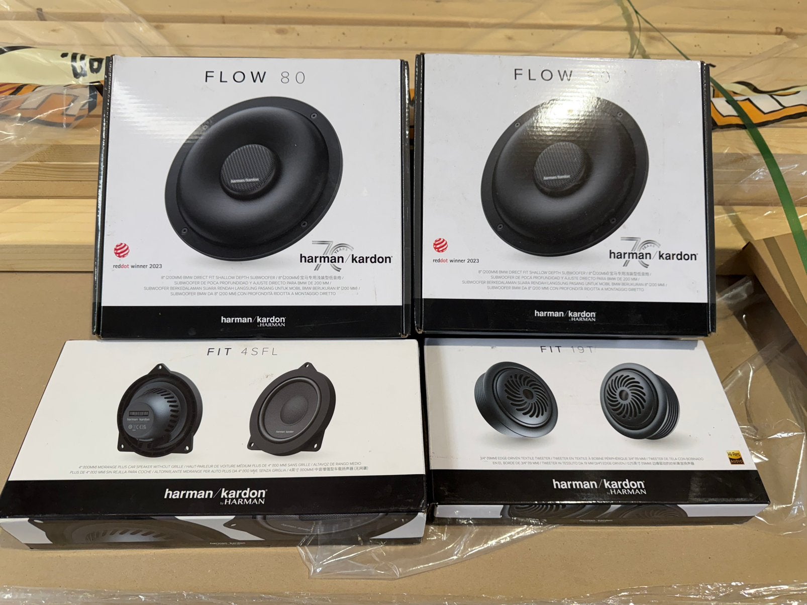 Harman Kardon Speakerset BMW MINI Flow 80 - Fit 19T - Fit 4, Ophalen of Verzenden, Zo goed als nieuw