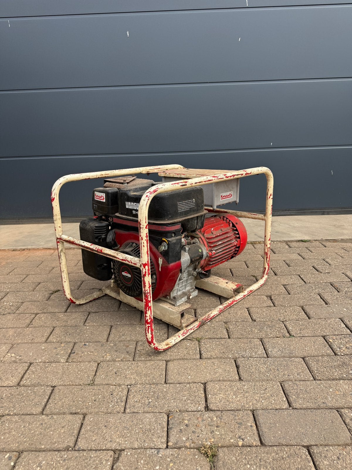 Zware 220v briggs & stratton aggregraat, elektrische start, Ophalen of Verzenden, Gebruikt, Overige typen