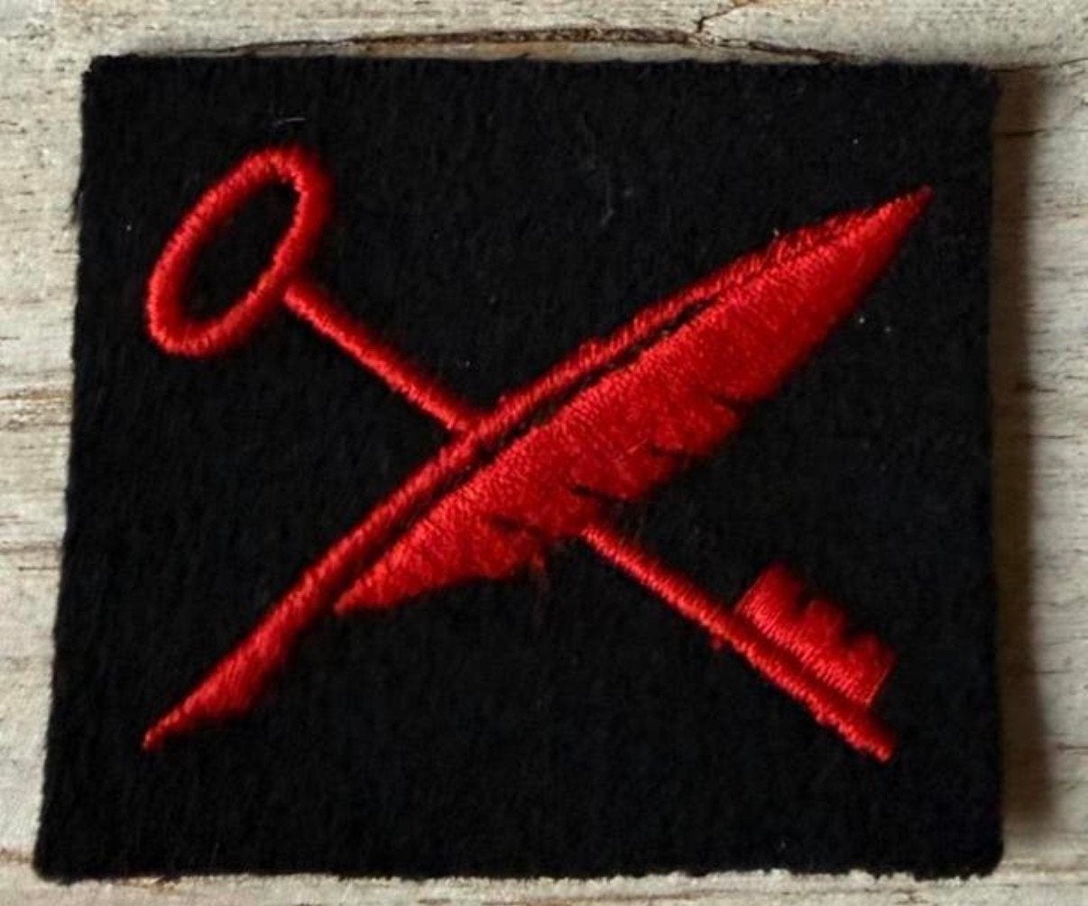 Marine Embleem  Magazijn beheerder, Verzenden, Marine, Nederland, Embleem of Badge