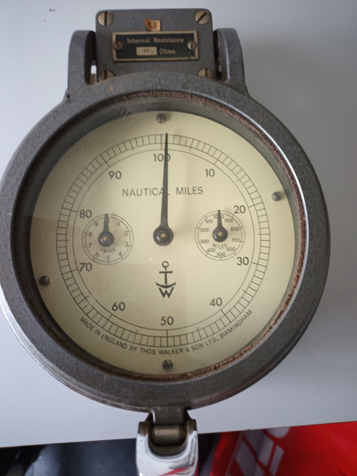 vintage scheepslog, Ophalen of Verzenden