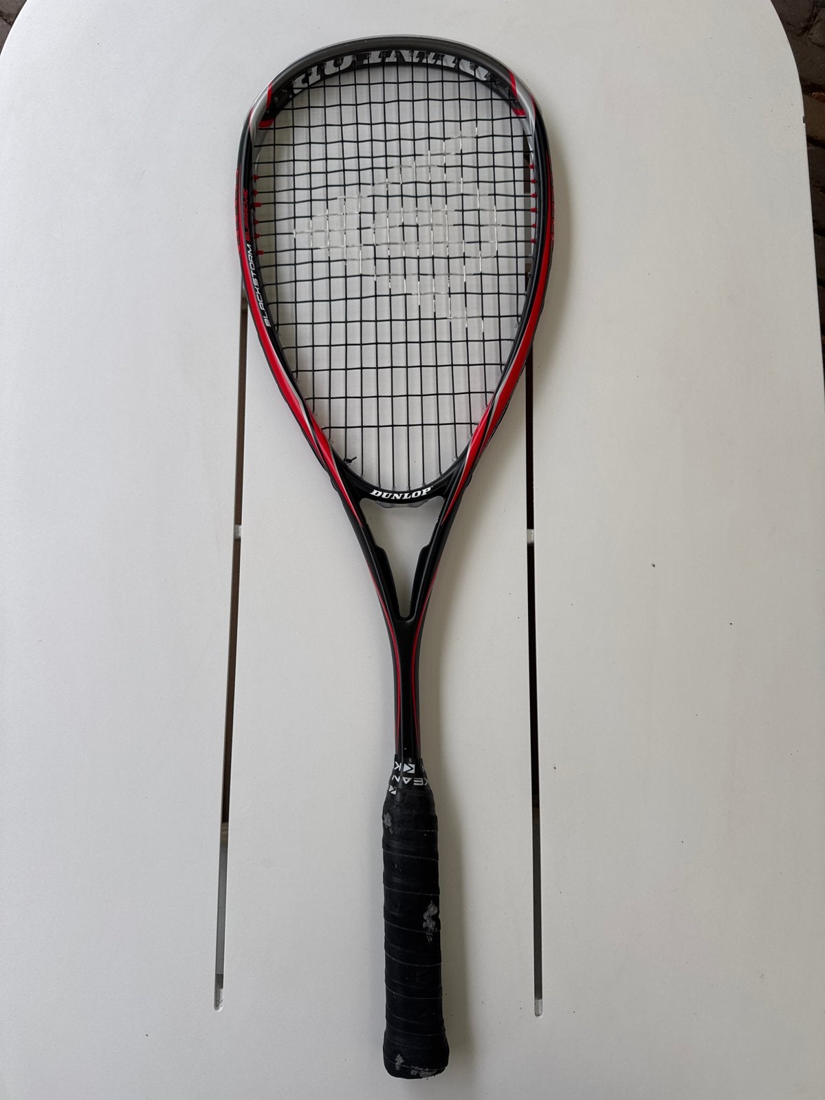 Dunlop Blackstorm Supreme Squash Racket met ballen, Ophalen, Gebruikt