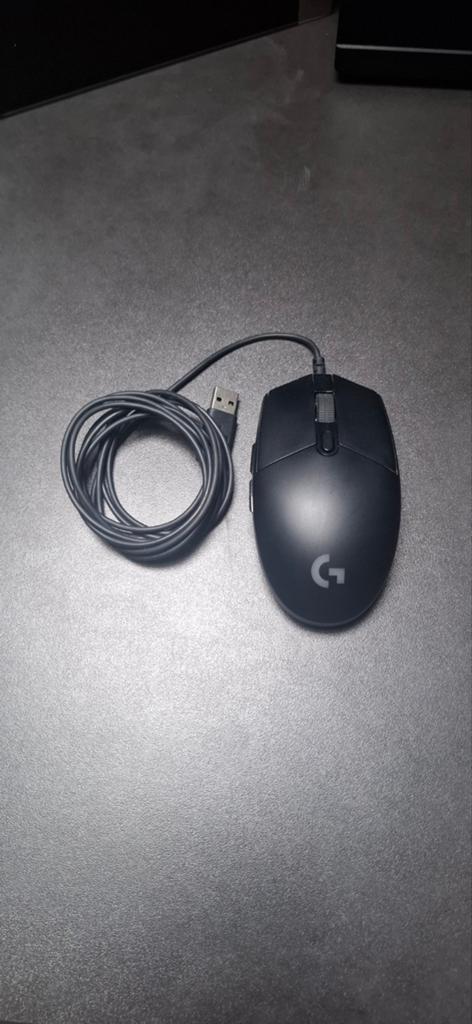 Logitech G203 LIGHTSYNC gaming muis, Ophalen, Rechtshandig, Muis, Logitech G