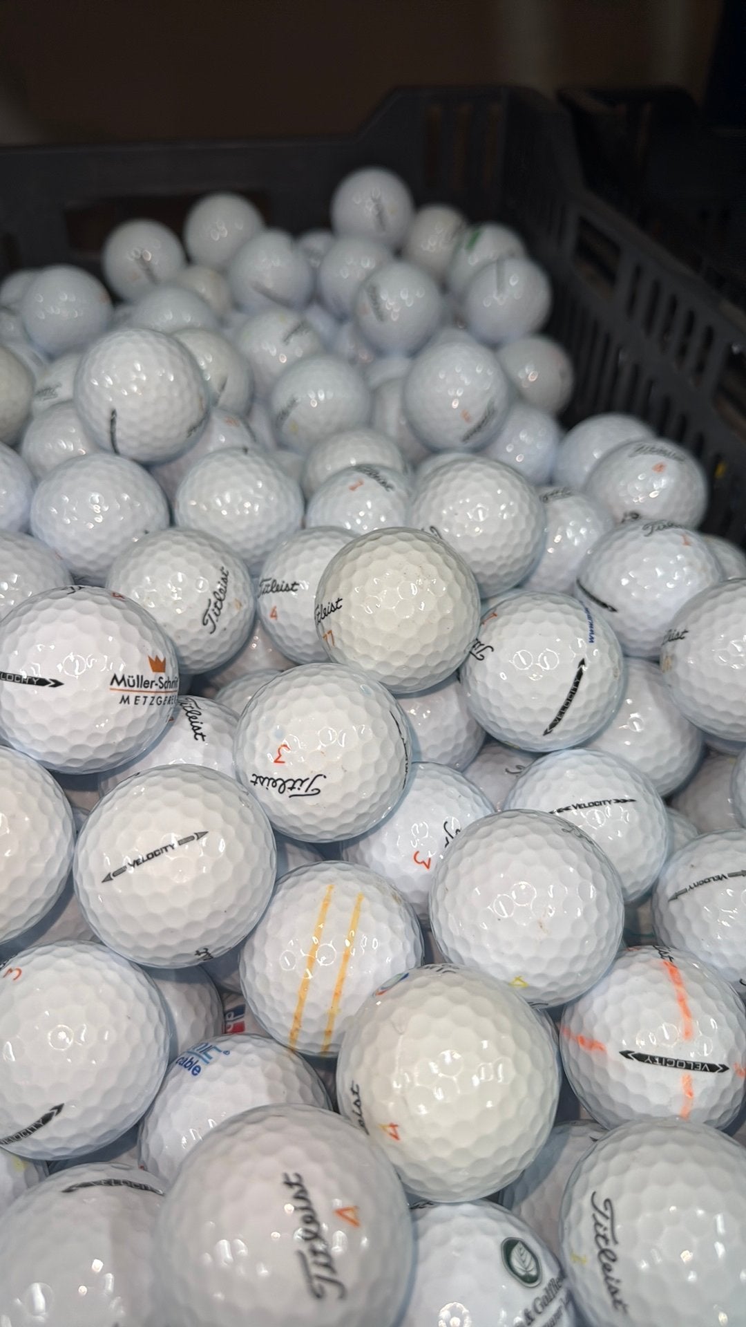 Titleist Velocity golfballen AAA, Ophalen of Verzenden, Zo goed als nieuw, Bal(len)