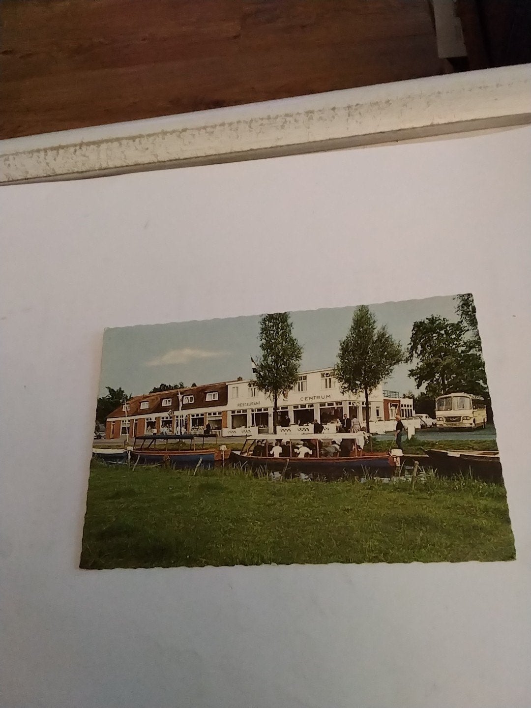 Oude Ansichtkaart Hotel Centrum Giethoorn Meulencolor, Ophalen of Verzenden, 1960 tot 1980, Ongelopen, Overijssel