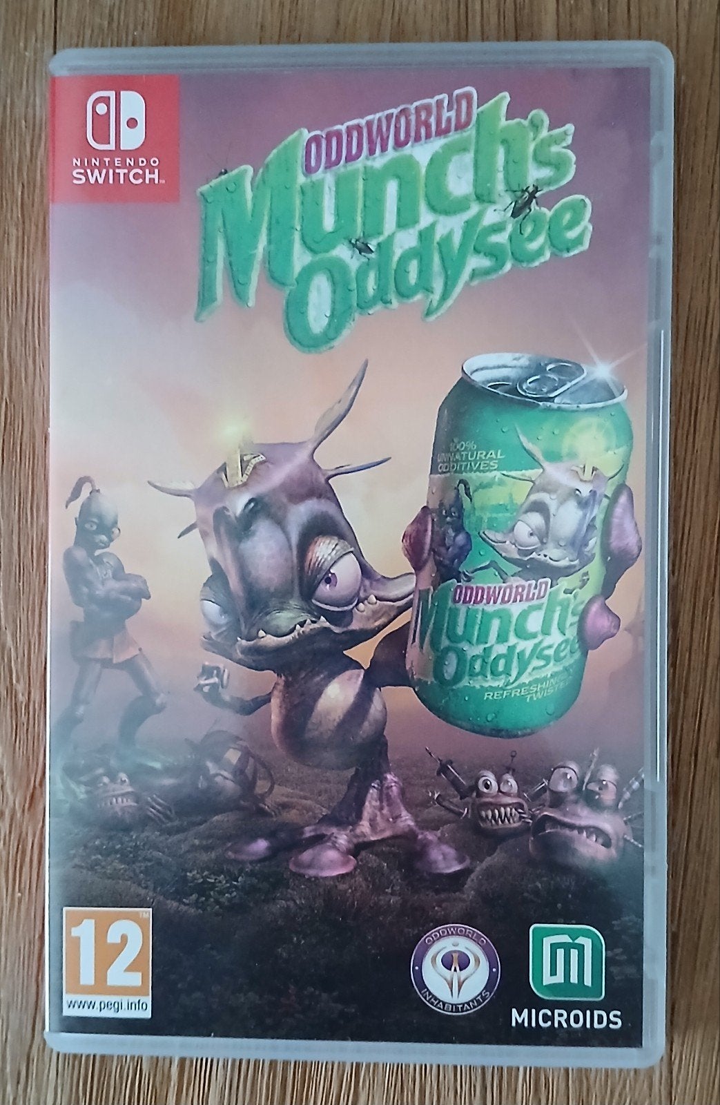 Oddworld: Munch's Oddysee Nintendo Switch, 1 speler, Ophalen of Verzenden, Zo goed als nieuw, Avontuur en Actie