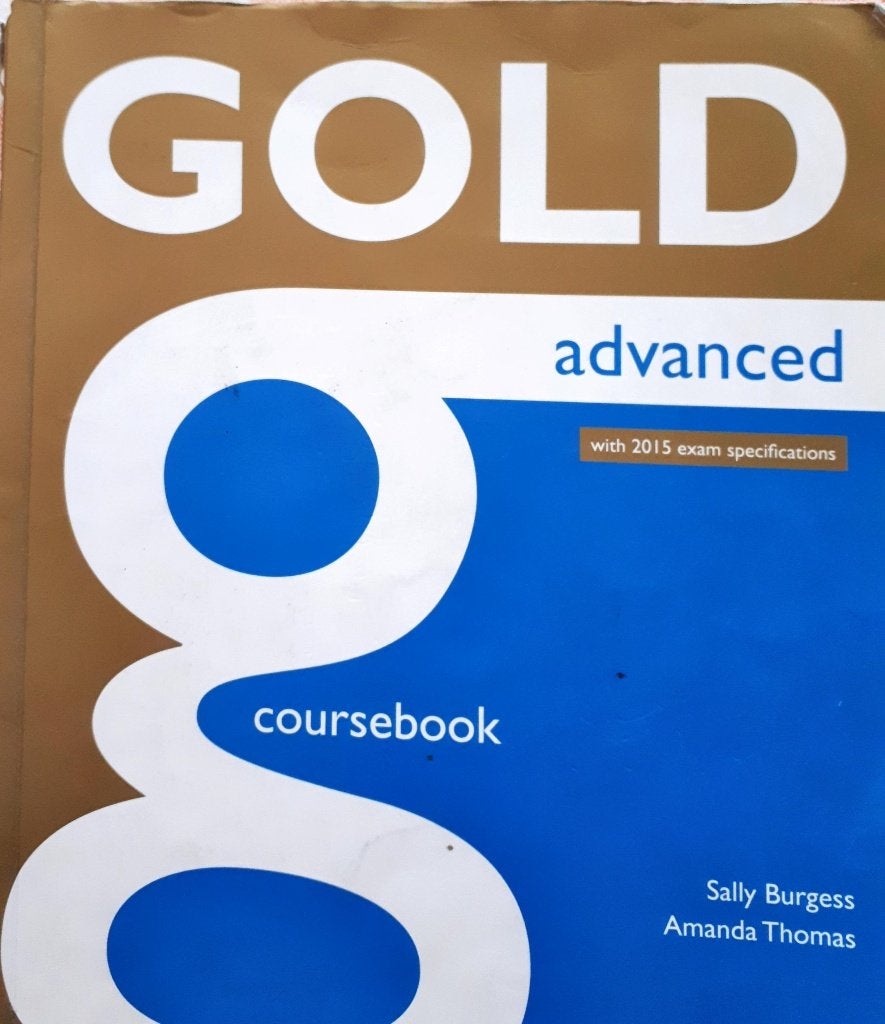 Gold advance Course boek, Boeken, Ophalen, Gelezen, Overige niveaus, Engels