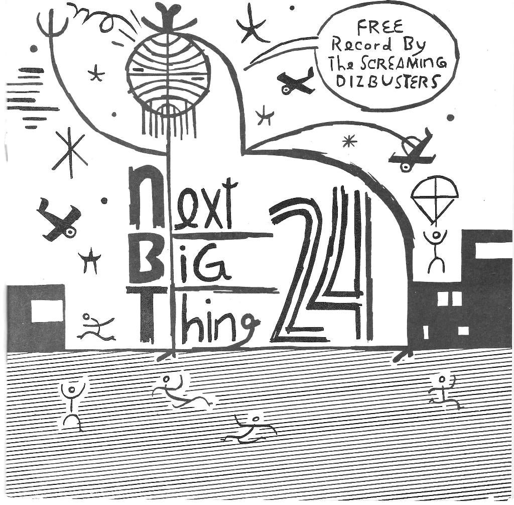 next big thing magazine 24+screaming dizbusters single-punk, Gebruikt, Verzenden, 7 inch, Single