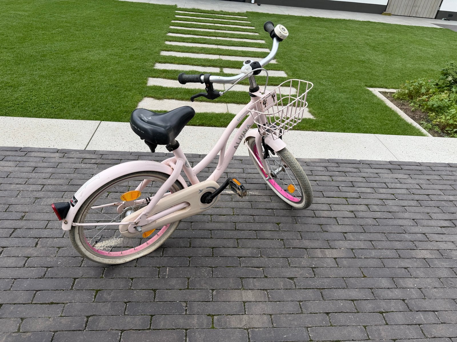 Alpina Ocean kinderfiets 18 inch - opknapper, Ophalen, Gebruikt, 20 inch of meer