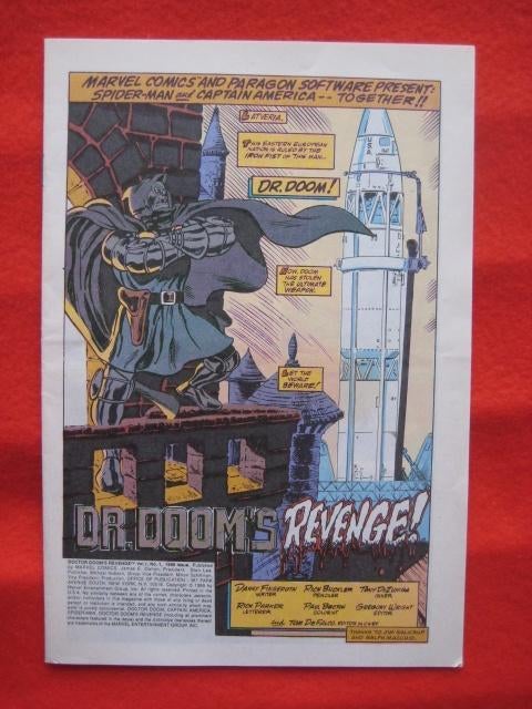 Dr Doom's revenge Marvel comic / strip, Eén comic, Ophalen of Verzenden, Gelezen, Europa